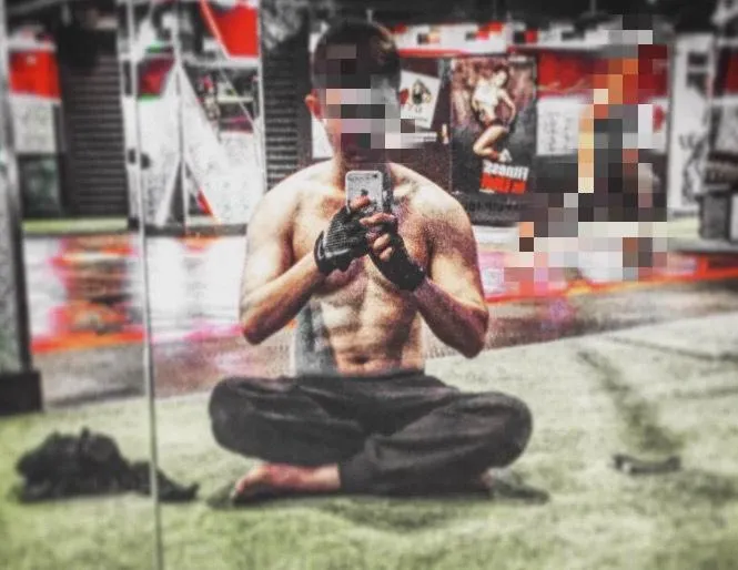 台中砍土風舞老師狂男「4千字預告殺人狂文」、肌肉照曝