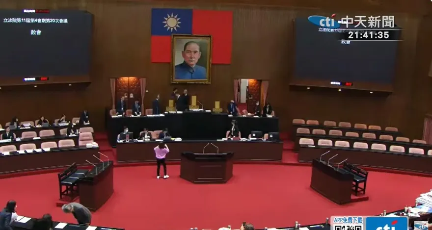 立法院預算會期「一字未審」　創下中華民國史上首例