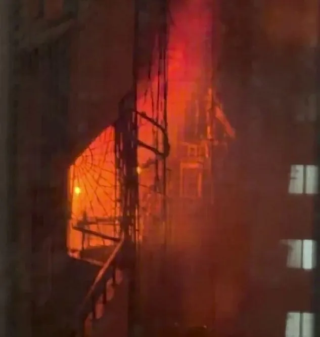 影/出門回來竟天人永隔！北市高樓火警情侶斷魂、女方兒悲慟