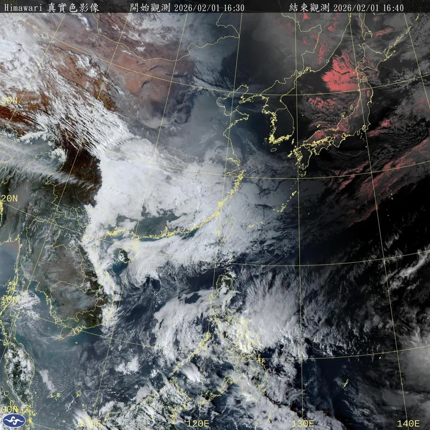 大陸冷氣團南下！「13縣市」亮黃燈飆8級強風　外出注意