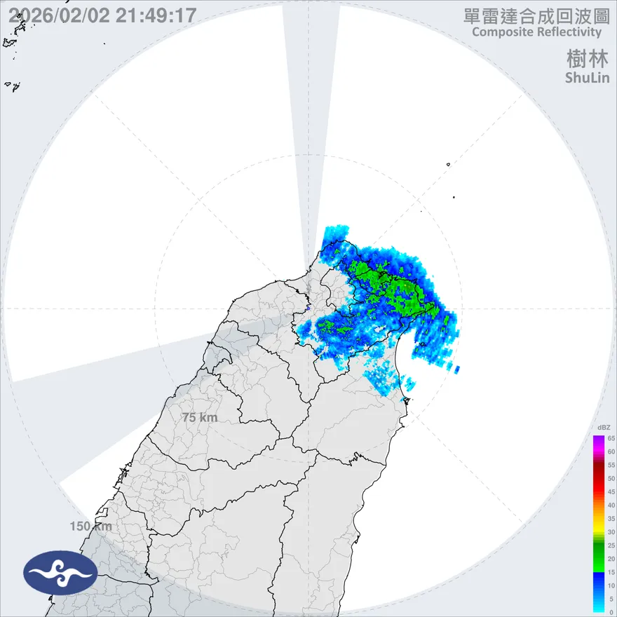 東北風發威！深夜雨彈襲宜蘭縣　最新警戒範圍曝