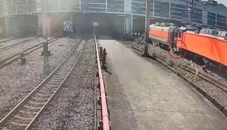 影/背對作業釀禍！調度工遭2列車夾擊險喪命　台鐵： 將嚴懲