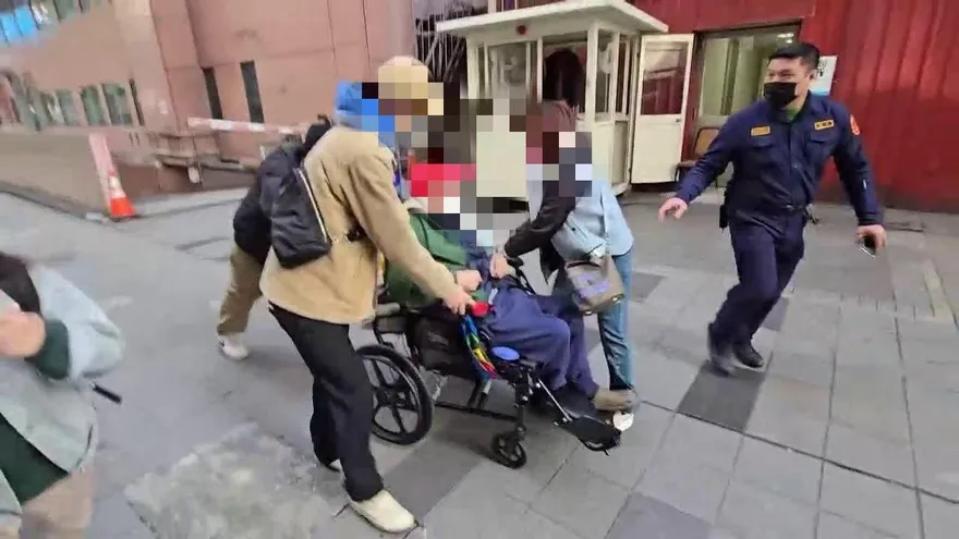 搶「8億人瑞」爆推擠！看護妻另聘越女看護挨撞急送醫安胎