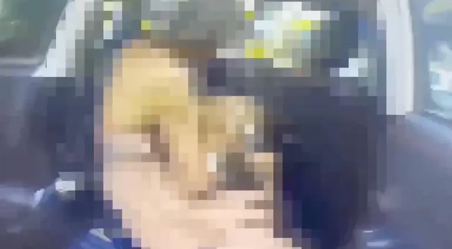 影/北市中山區民宅狂燃「是人為」！低胸露背長腿妹搞的