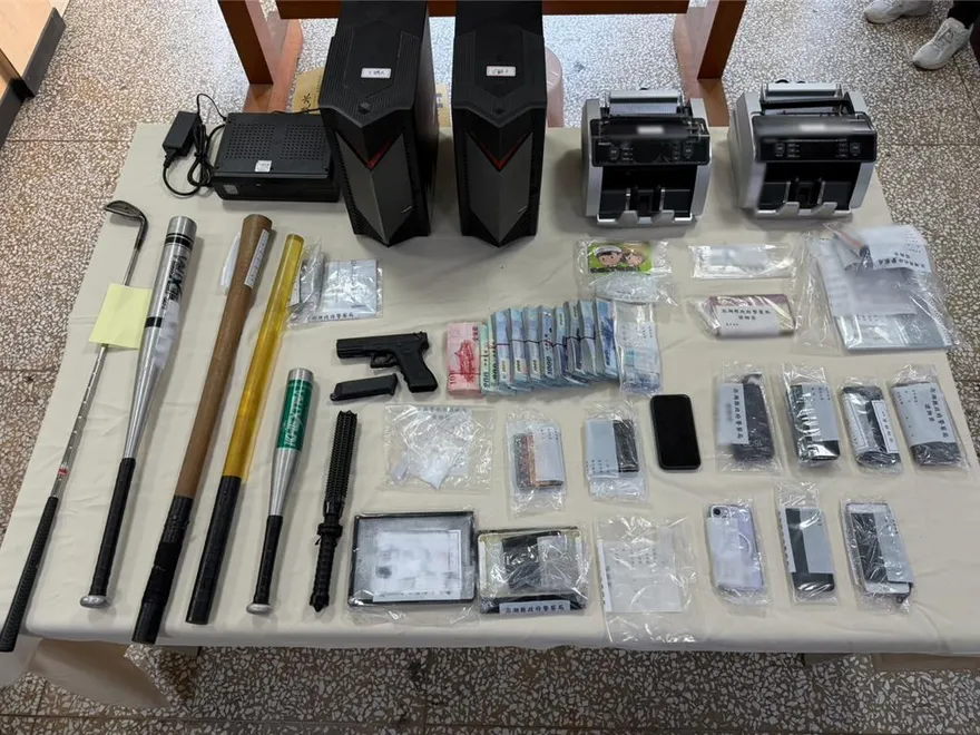 澎湖年前大掃黑！　砸毀KTV暴力集團10嫌落網