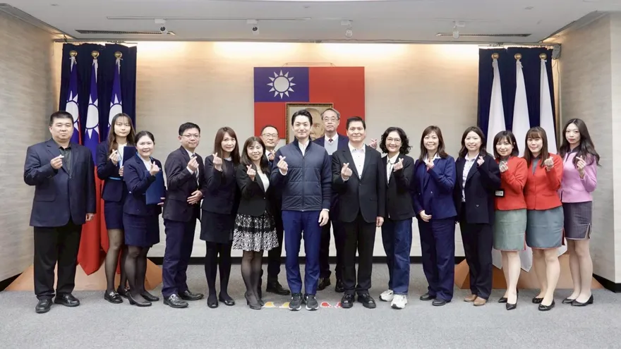 影/北市警銀聯防去年阻詐26億　市長蔣萬安頒獎表揚