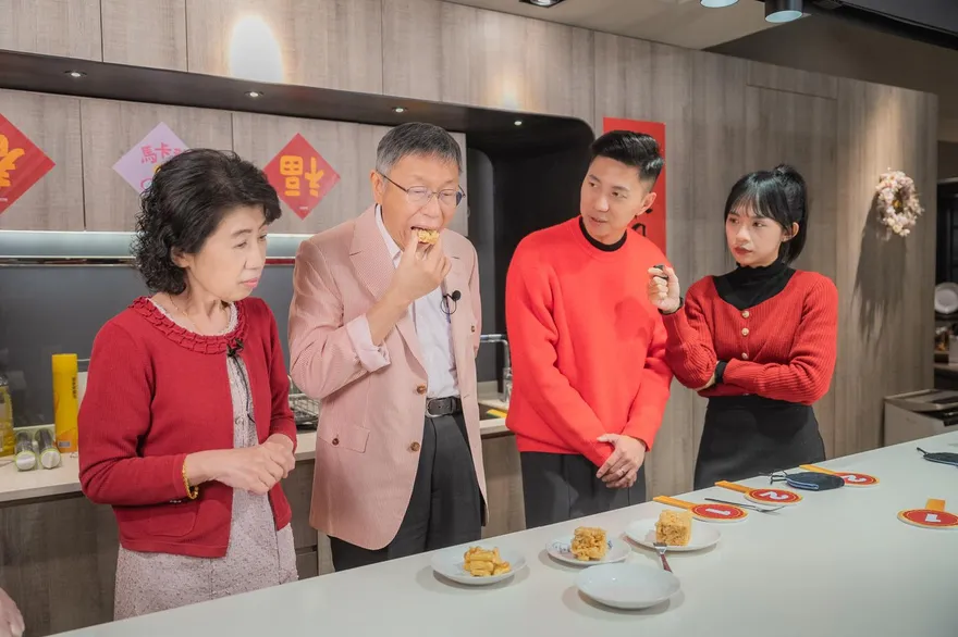 春節阿北親手製作沙琪瑪　柯文哲曝愛吃原因