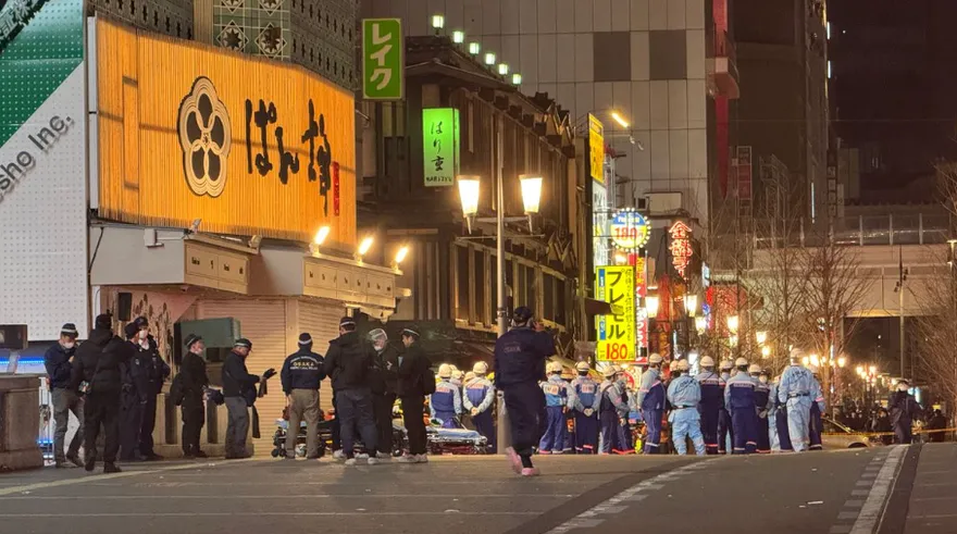 日道頓堀深夜砍人！「跑跑人」附近1死2傷　男嫌落網疑熟人所為
