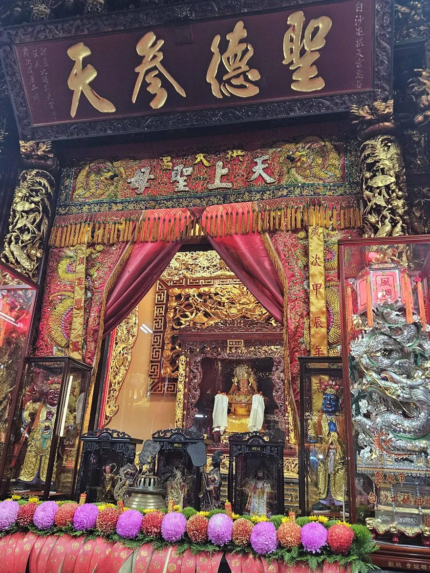 白沙屯媽祖進香遇西螺大橋封閉！　拱天宮祈求走替代道路