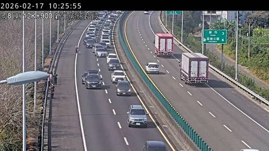大年初一國道車潮湧現！「11處路段」恐壅塞