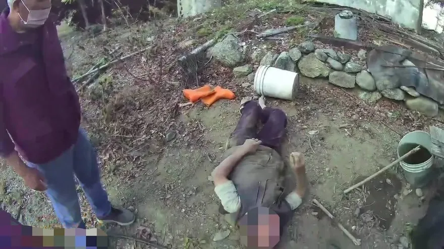 影/祖先保佑！台東獨居翁跌倒困山坡3天　靠木棍滲水活命