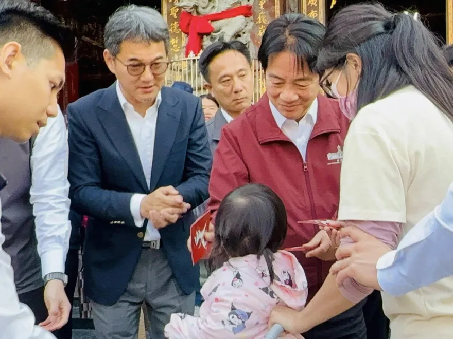 賴總統雲林宮廟參拜提及關稅談判　強調護農決心