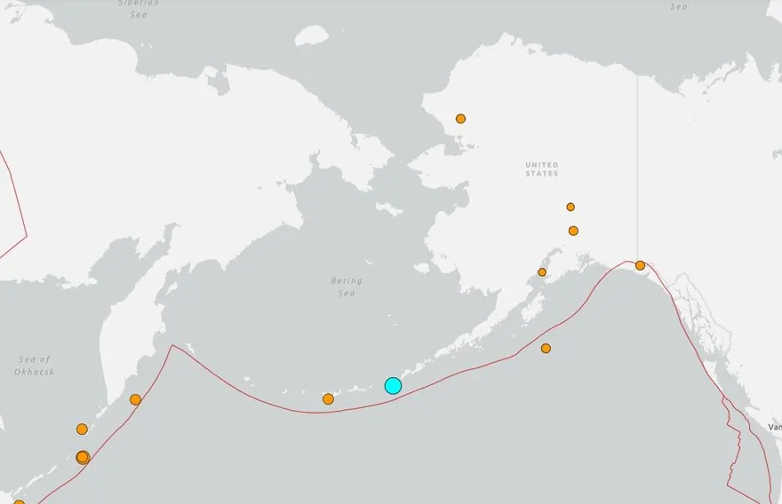 美阿拉斯加外海規模6.1地震　極淺層震感明顯