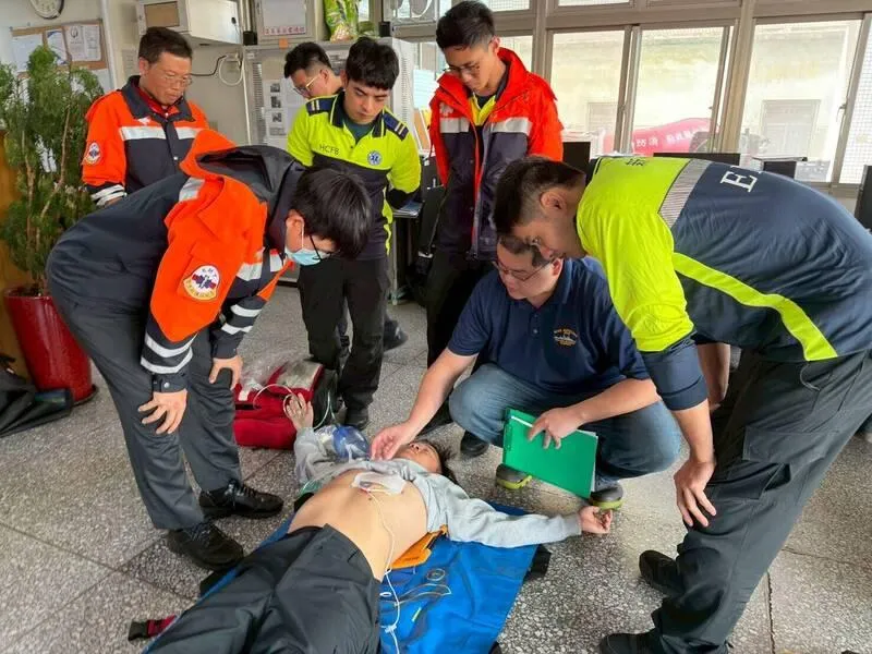 頑固型心律不整！新竹消防AED「雙重電擊」救回78歲翁