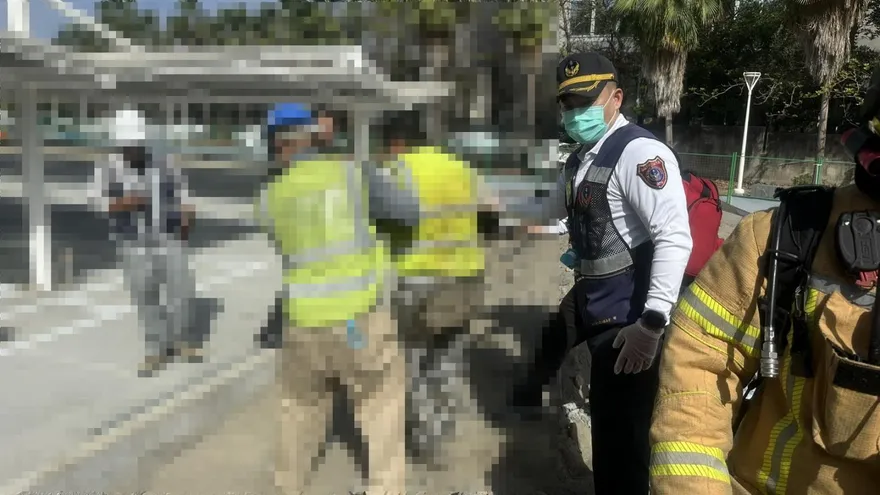 防水工程驚魂！高雄好市多2工人地下室施工不適　送醫無礙