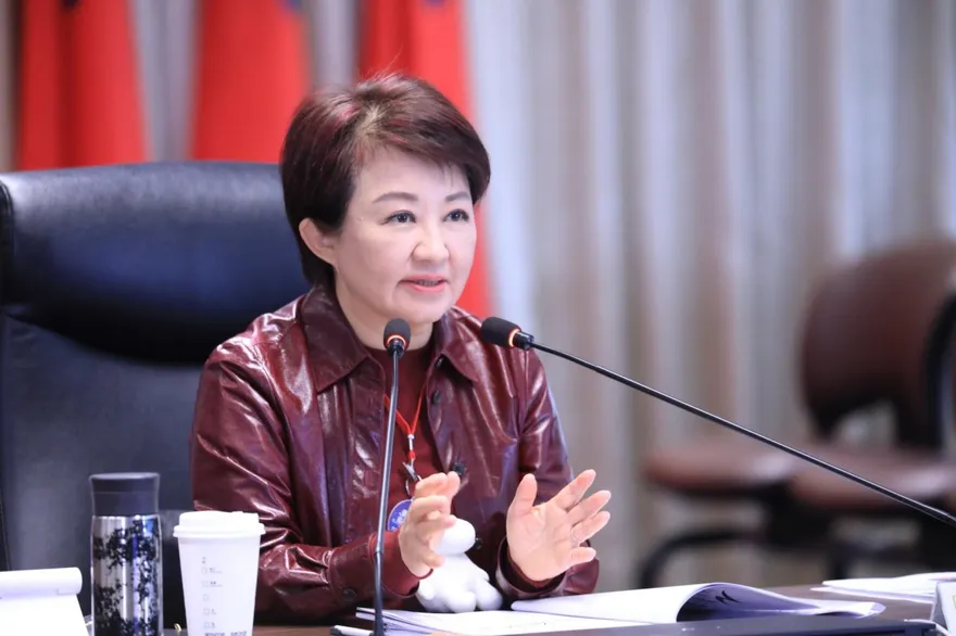 盧秀燕夜會藍委布局訪美！盼別被貼「美國敵人」標籤