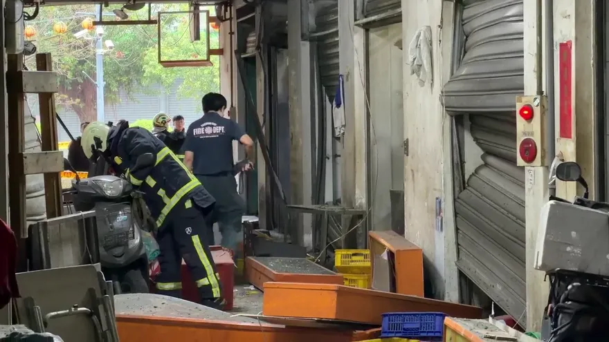 台中建國市場嚴重氣爆最新！市府：受影響區域暫停營業