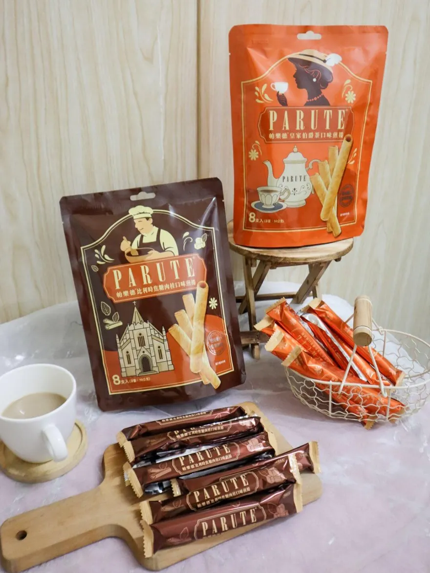 野餐必備！帕樂德「皇家伯爵、焦糖肉桂」煎捲　輕盈酥脆零負擔感