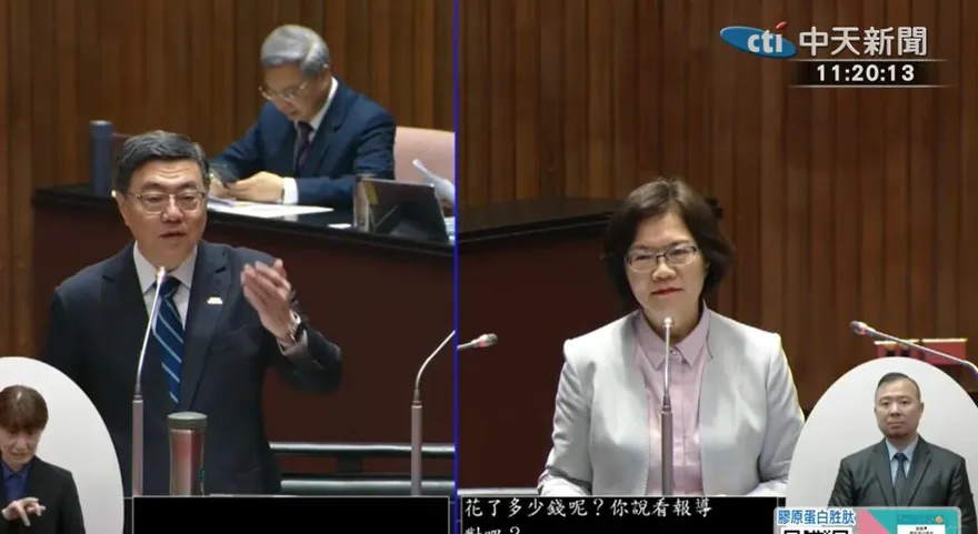 白委問包機看WBC惹議會「歹勢」嗎？　卓榮泰嗆：風波是你們造成