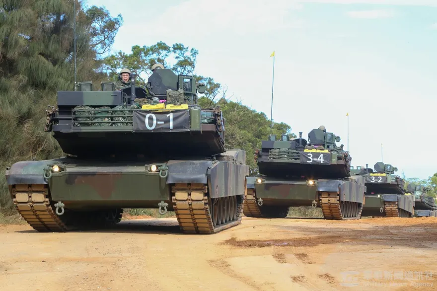 「地表最強戰車」全部到貨　第三批28輛M1A2T預計3月底返台