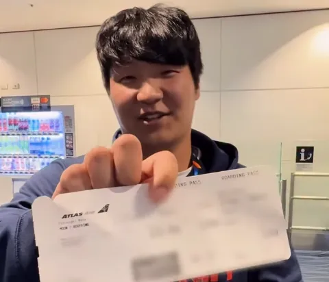 WBC/控分讓中華隊無緣8強　文保景開心登機：是包機機票