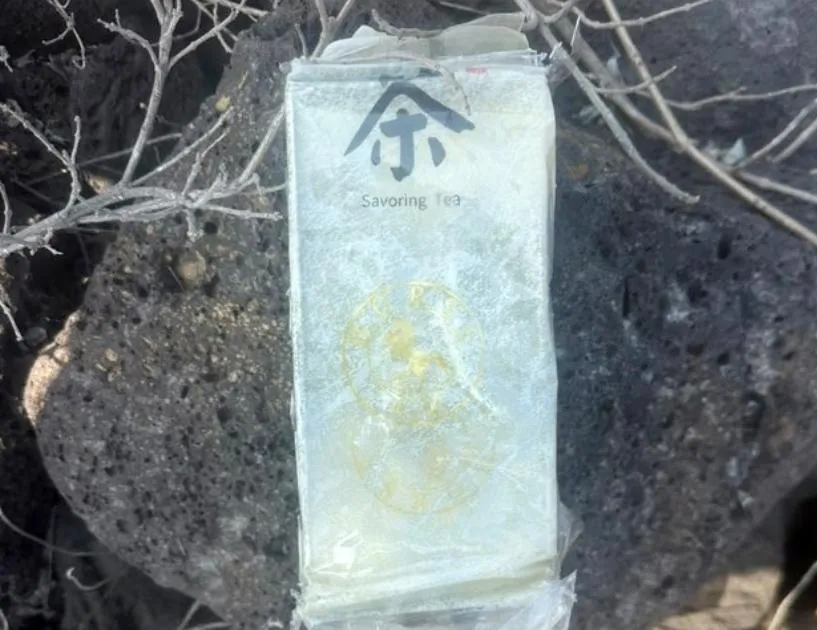 疑來自台灣！南韓濟州島海岸再現茶包毒品　累計已達18起