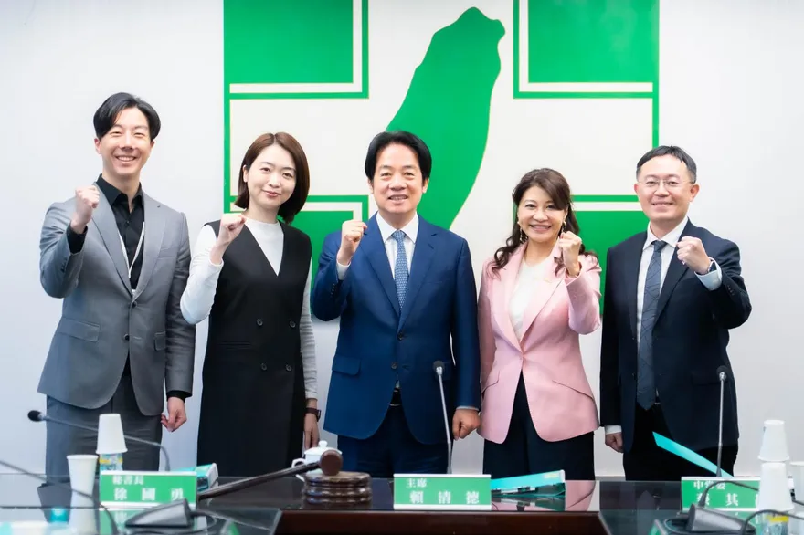 林楚茵接民進黨發言人　賴清德讚資歷完整：協助黨務推動和政策宣傳