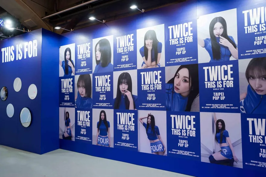 TWICE演唱會即將到來　華山快閃店率先開跑引熱潮