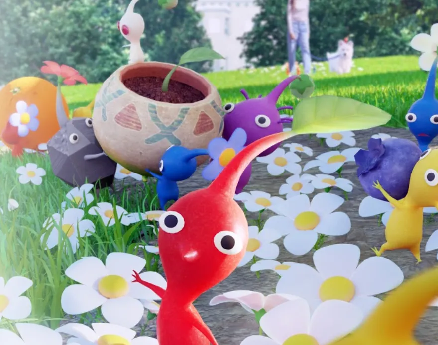 手遊「皮克敏」種花掀健走熱潮　長輩日行萬步鞋底磨平