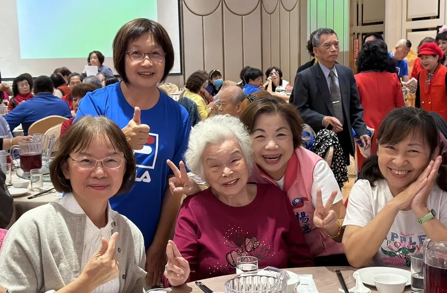 台中市65歲以上人口達49萬　楊瓊瓔提5大銀髮福利政策