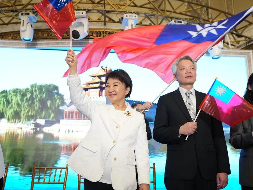 紐約僑宴感受濃濃熱情！盧秀燕感動喊：中華民國是我們的國、台灣是我們的家