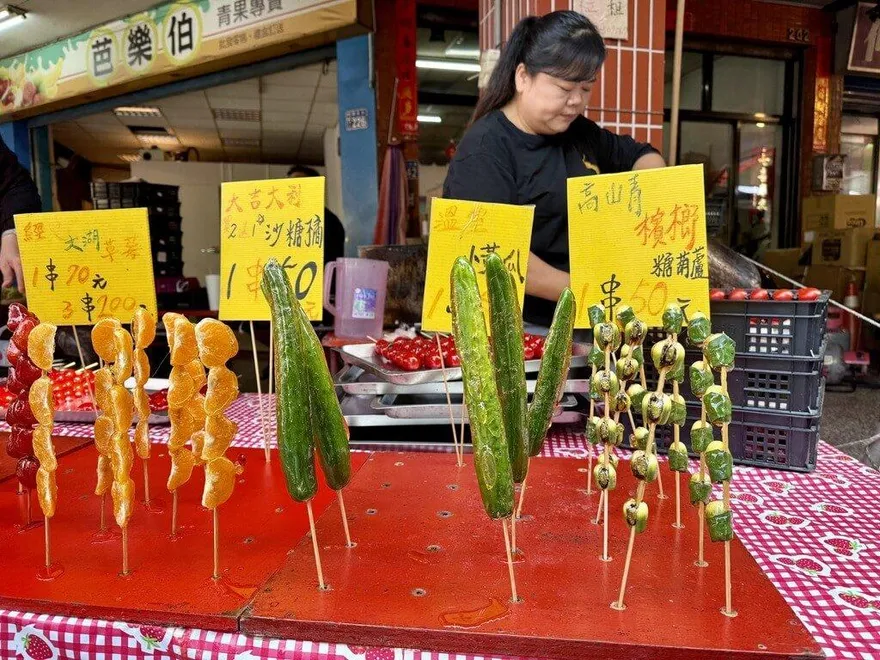 「高山青」糖葫蘆實為檳榔　攤商：禁售18歲以下