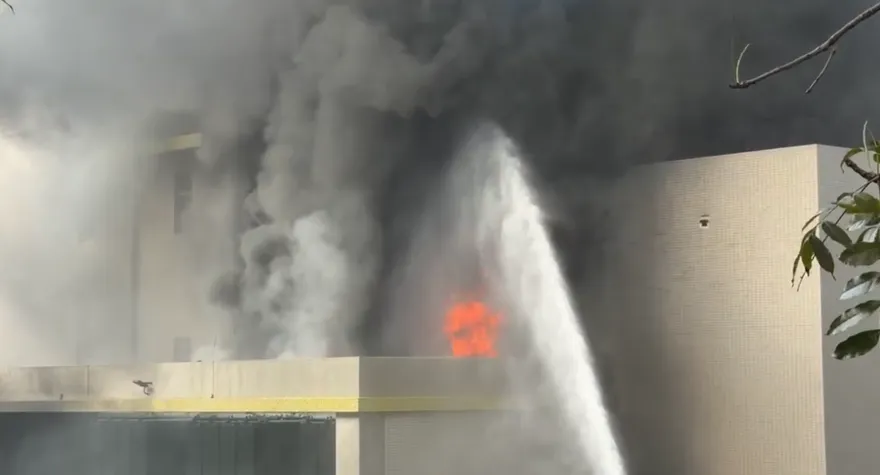 影/變電所爆炸大火2傷1命危！　竹科：園區供電品質恢復穩定