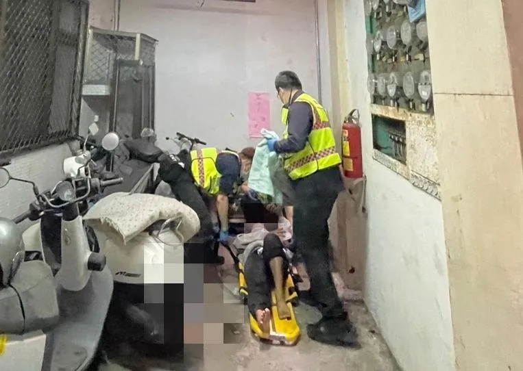 情海生波！台中大里29歲男「6樓天台墜下撞破採光罩」