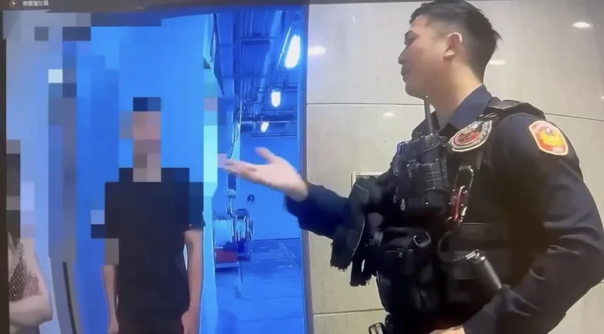 影/北市攀岩館發生口角衝突　AV女網紅嗆教練警到場