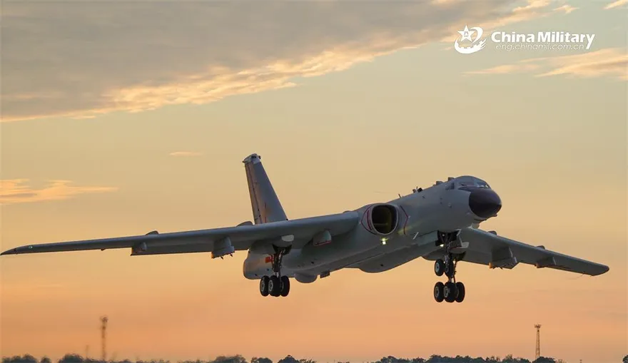 北空警報！轟6領軍28機艦擾台　本月首波