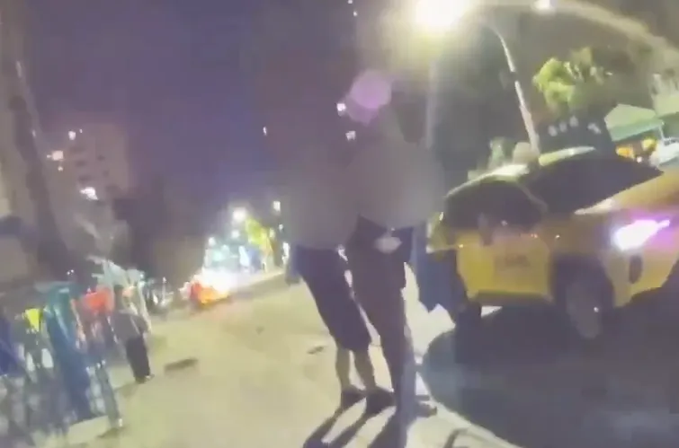 鳳山醉男狂挑釁「碎念」運將氣炸！路邊停車互毆開吉了