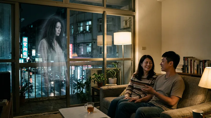 影/《靈異錯別字》家中血跡！女鬼現身示警辣媽：男友是殺人犯