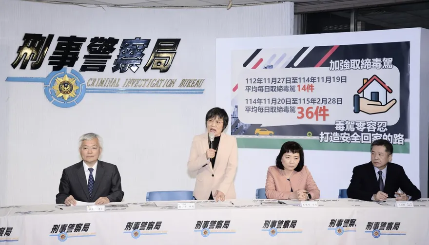 不到4個月全台超過3千件毒駕　跨部會研擬提高刑責