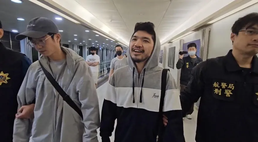 影/「晚安小雞」入境即遭上銬　將送往金山分局歸案
