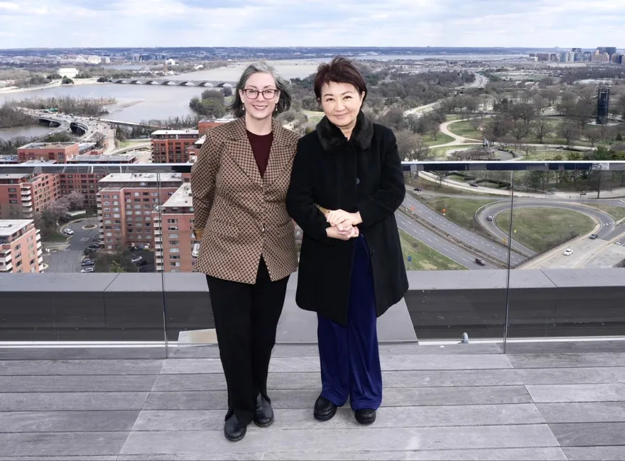 盧秀燕訪AIT華盛頓總部　會晤美國國務院、戰爭部高官