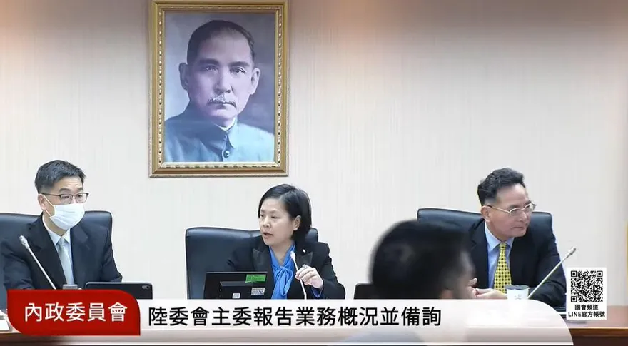 廖先翔突然離席！李貞秀坐上主席台稱「我是代理召委」