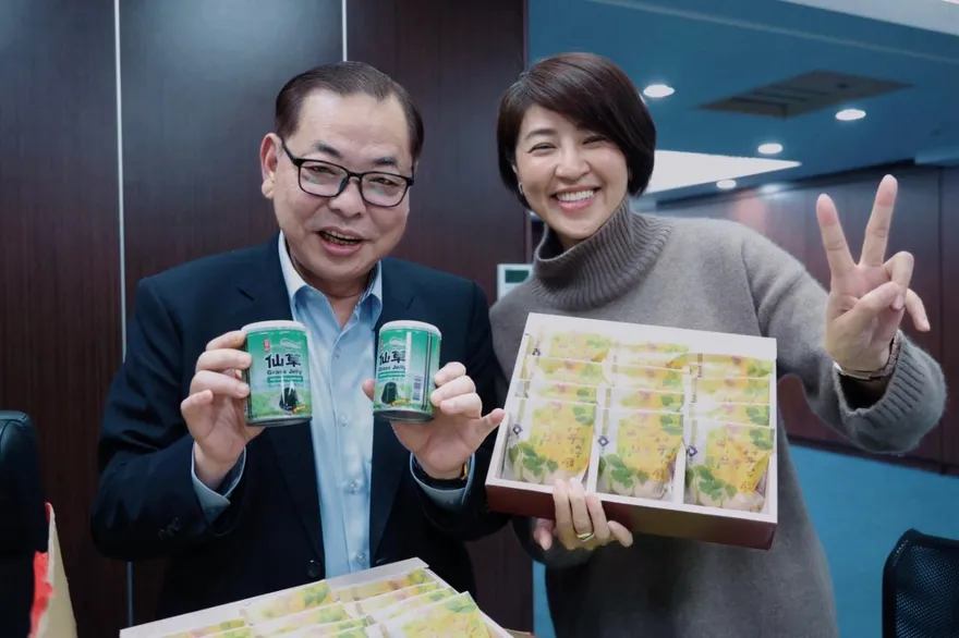 神力女超人許淑華力挺陳見賢　跨域合作觀光農產雙引擎啟動