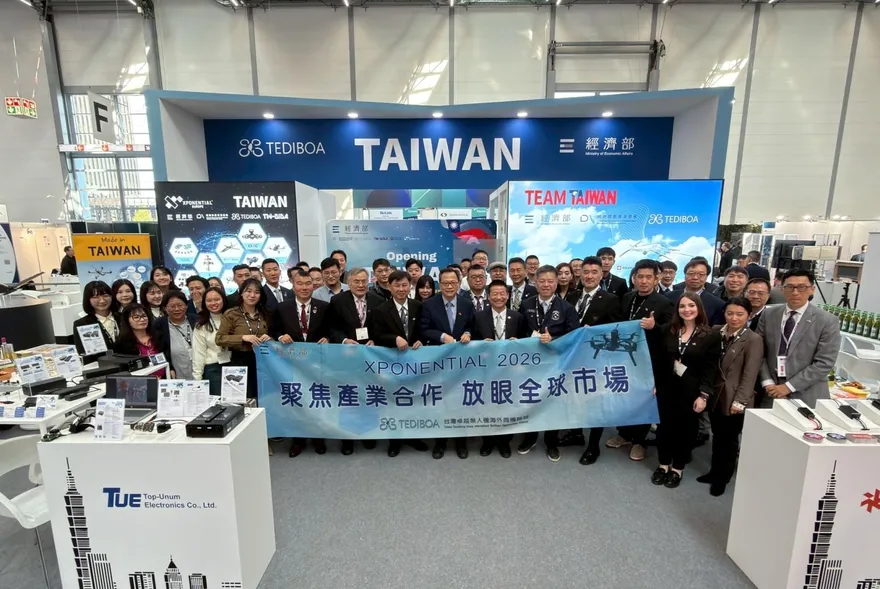 進軍歐洲無人載具展　台灣無人機非紅供應鏈搶攻國際