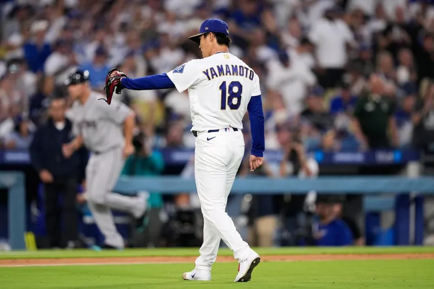 MLB/退場前給足火力支援　山本由伸開幕戰奪賽季首勝