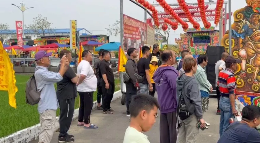 影/芬園福德宮3/28布袋戲酬神　101棚數再創新高綿延1公里