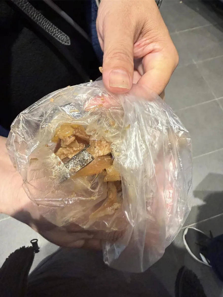 宜蘭羅東知名滷味連鎖驚見「牛筋藏刀片」！總公司：全面檢查