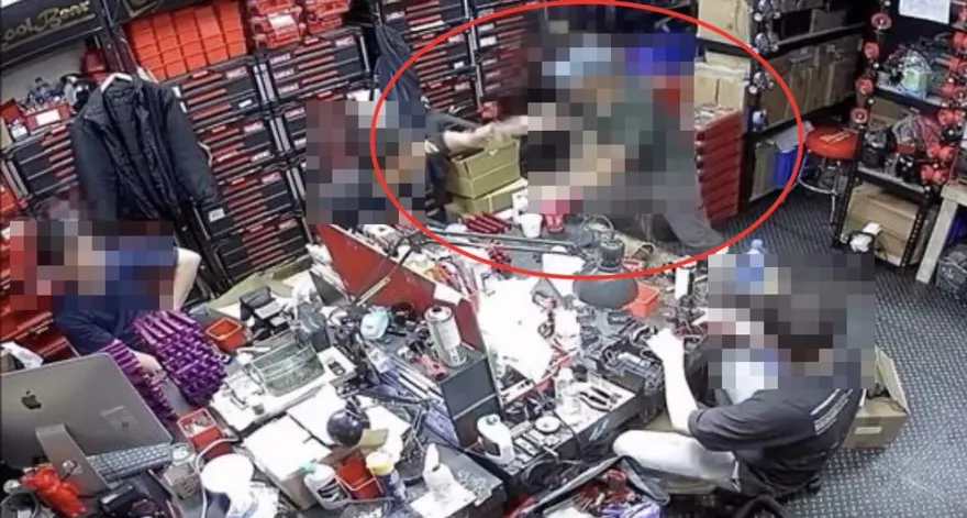 北市男持斧頭狂砍公司主管　警速查獲殺人未遂罪送辦