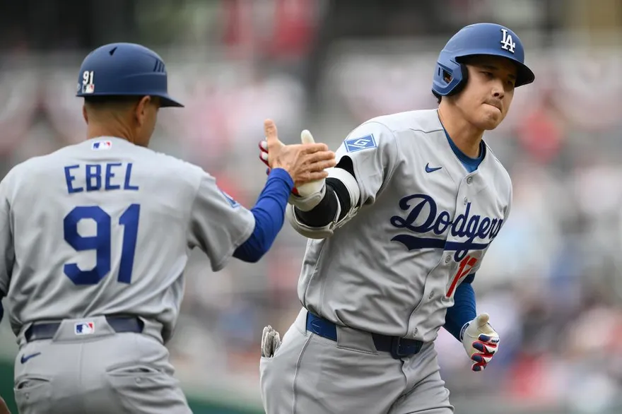 MLB/大谷翔平本季第2轟！勝利打點逆轉勝　道奇橫掃國民