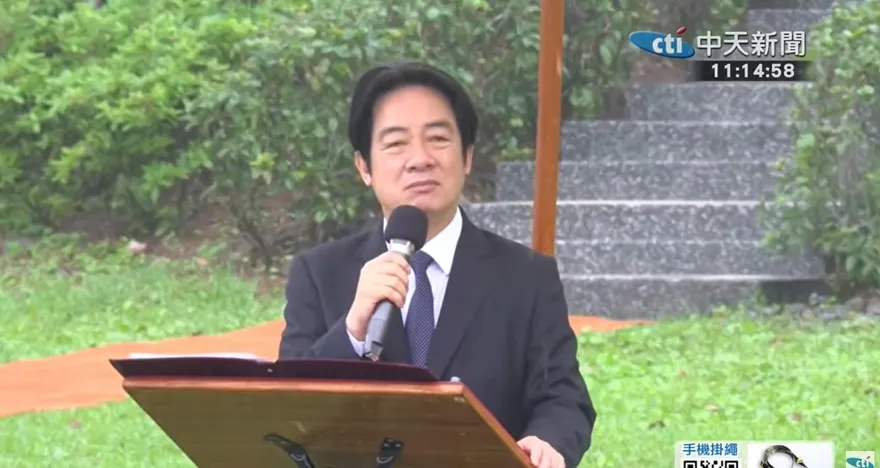 追思鄭南榕重申和平四支柱　賴清德：不靠獨裁者賞賜要靠實力